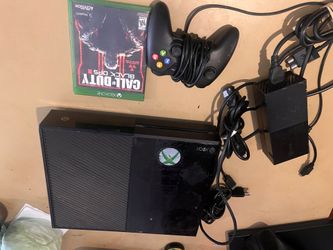 Xbox one 500 gig  w control and game
