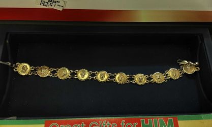 Yellow Gold 14k (.585) 7.4 grams 8 inch