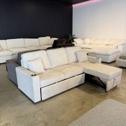 Small Space Sleeper Couch — Modern Sofa Bed/ Free Local Delivery 🚚 