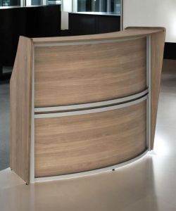 Curved Reception Desks – $950 📦 Florida