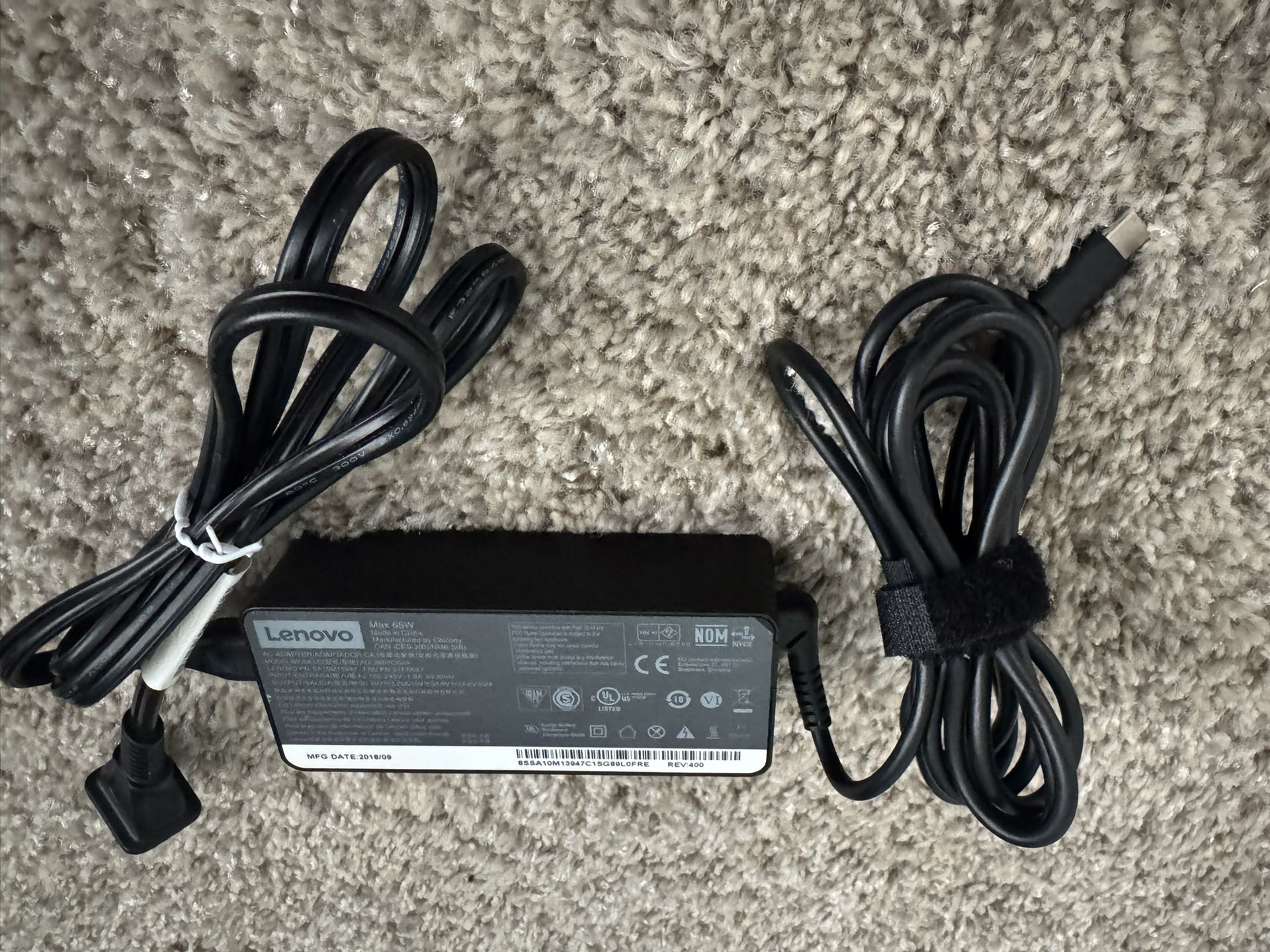 Lenovo USB-C 65W Standard AC Adapter