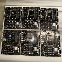 Lote de 6 Placas Madre ASUS B250 Mining Expert
