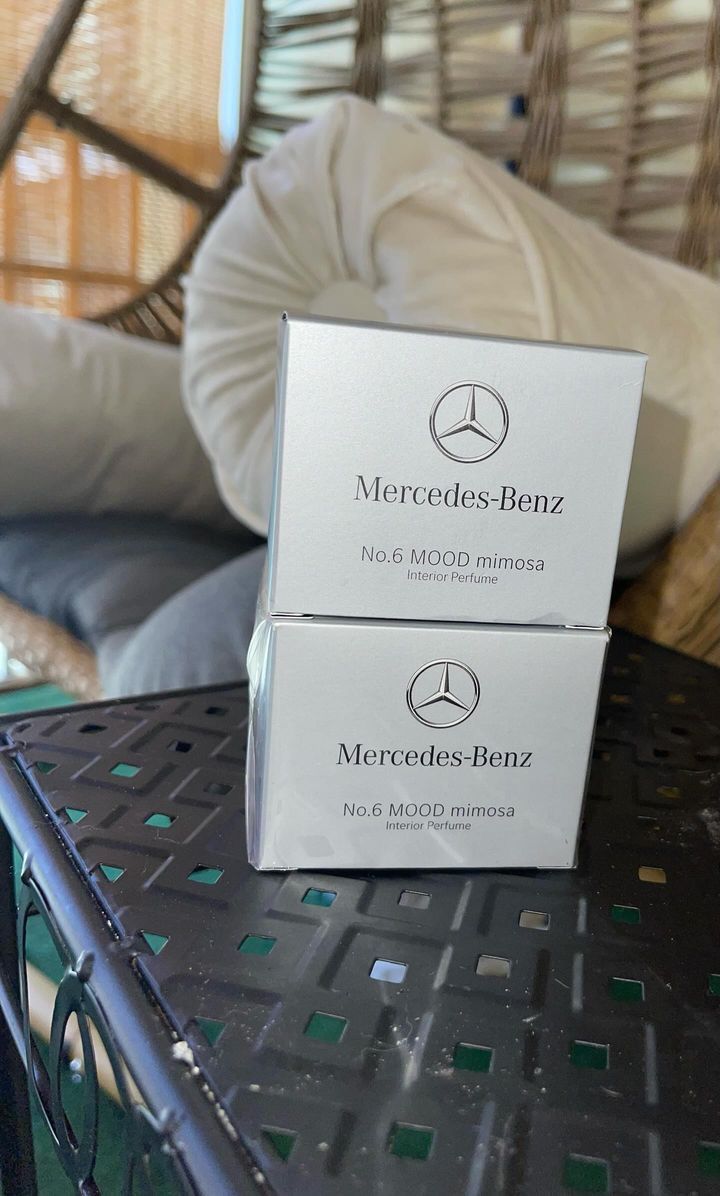 Original Mercedes-Benz Interior Scenting Bottle Duft Flakon NO6 Mood Mimosa