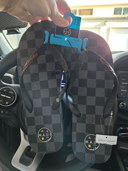 Maui & sons men's flip flops size 13