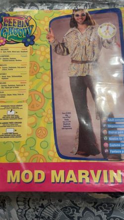 Feelin' Groovy Mod Marvin Adult Costume