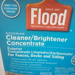 Flood Deck And Fence Wood Cleaner