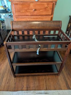 Wooden Changing Table