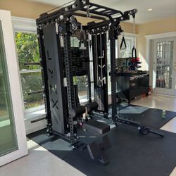 LYNX PRO 2-1 Ultimate Half Rack Functional Trainer/Gym Equipment/ Home Gym/ Fitness/ FREE DELIVERY 🚚 