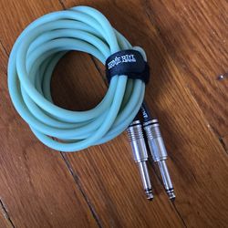 Glow-in-the-Dark Ernie Ball Guitar Cable — 10ft