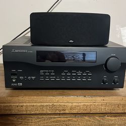 Mitsubishi M-VR900 surround system and amplifier