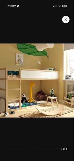 IKEA KURA bed loft bed reversible