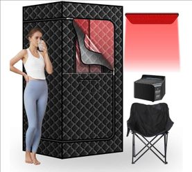 Red light sauna