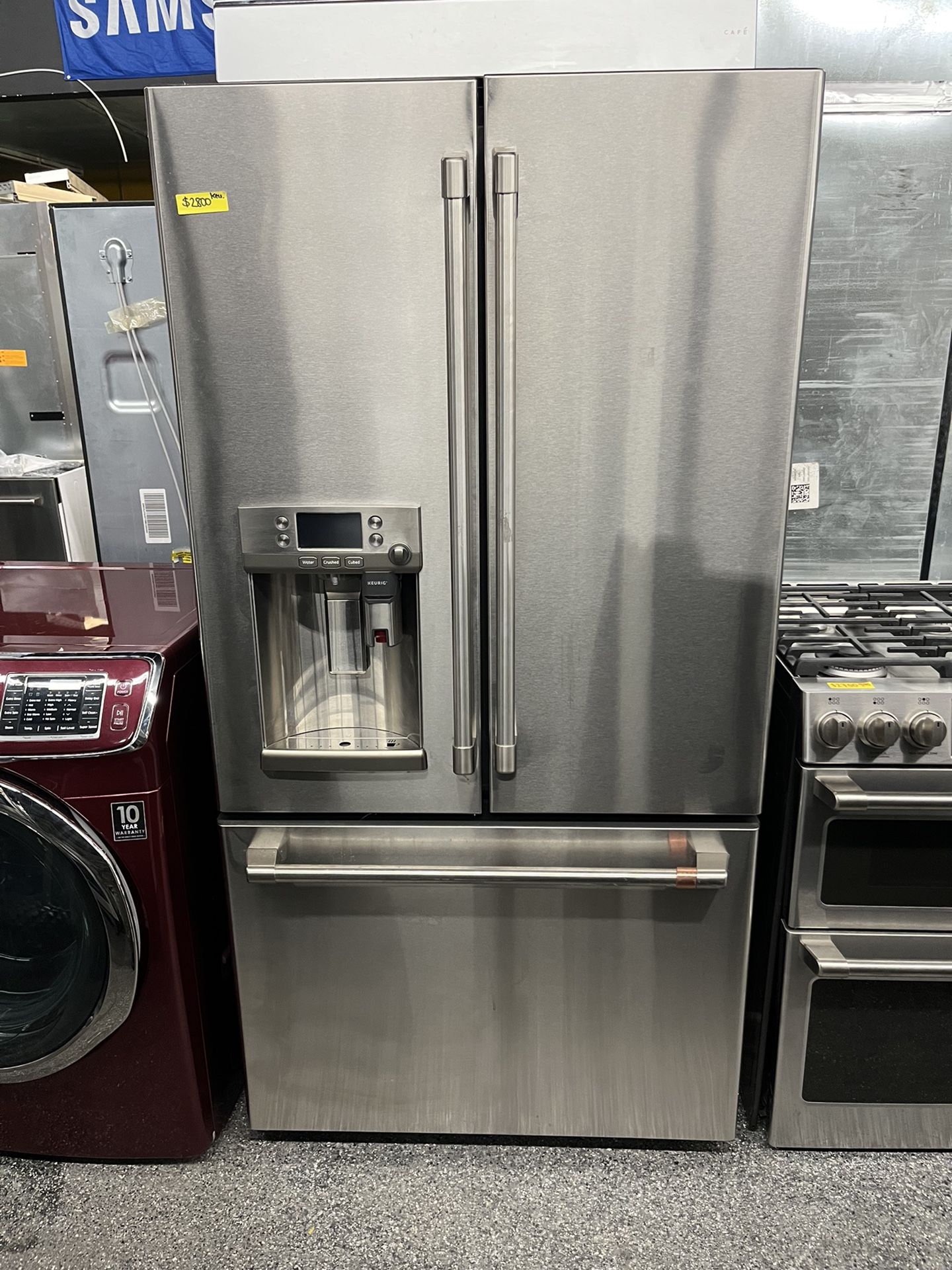 Cafe Counter Depth French Door Refrigerator With Keurig