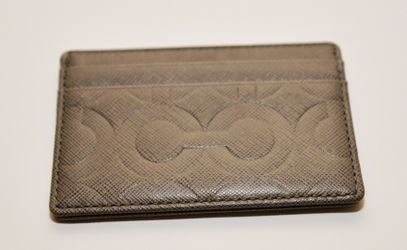 Coach leather cardholder new