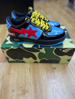 BAPE x Marvel Bapesta -SIZES