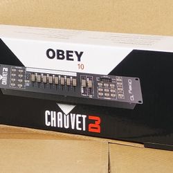 Chauvet DJ Lighting Controller 128 Channnel DMX Mixer Obey 10 Rackmount 🚨 Payment Options Available 🚨 No Credit Needed 🚨 