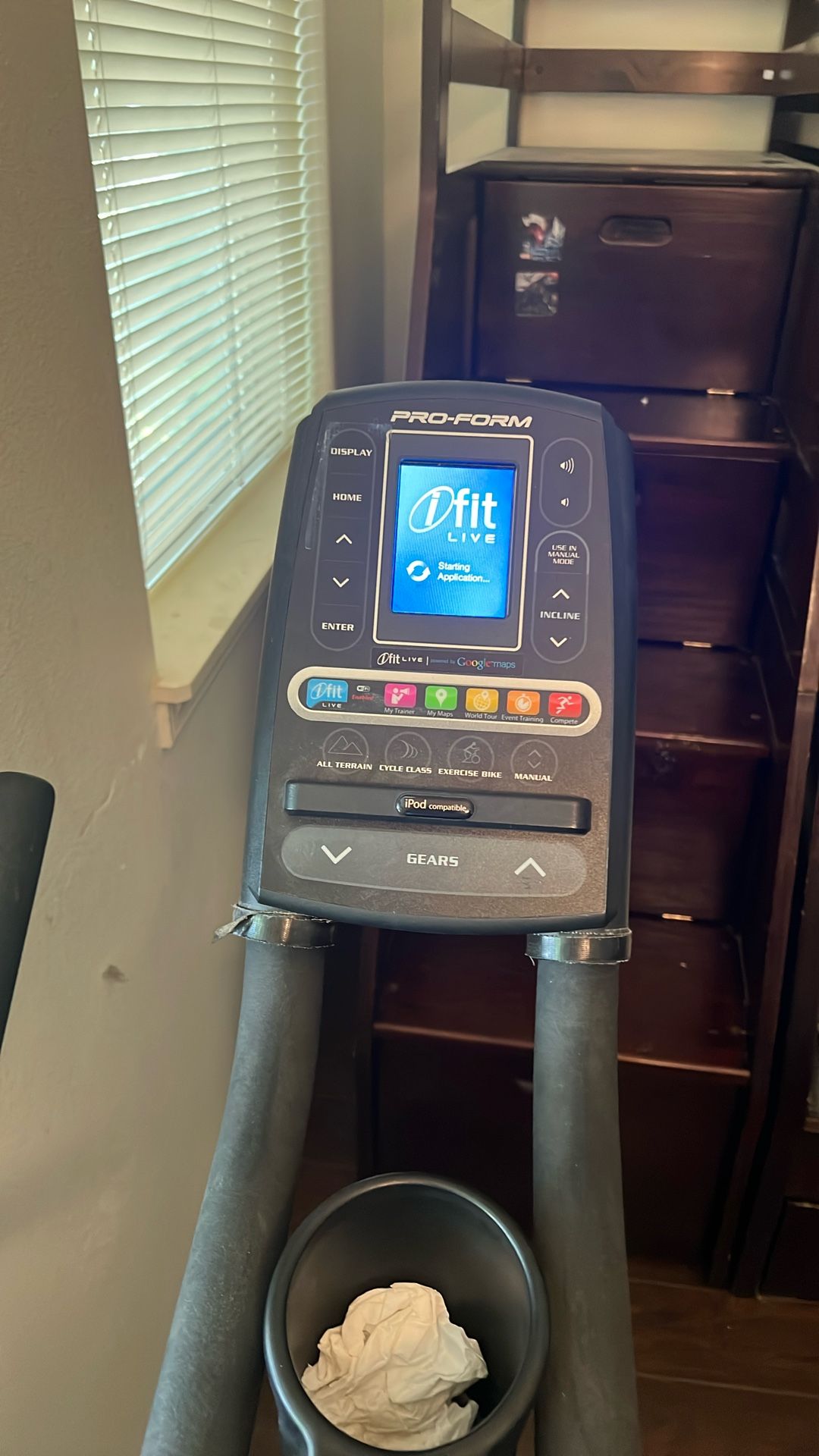 Exercise, stationary bike, Le Tour de France
