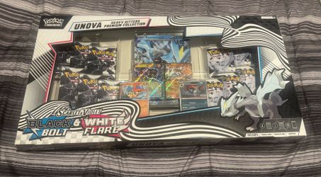 Pokemon TCG Unova Heavy Hitters Premium Collection Black Bolt White Flare Sealed