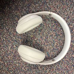White Beats Headphones