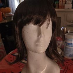 Short Brown Hair Wig Bob