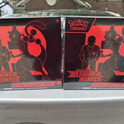 Pokemon Destined Rivals ETB Brand New Factory Sealed 