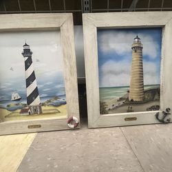 Lighthouse paintings