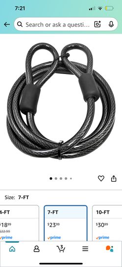 Heavy duty Security Cable & Master Lock