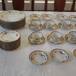 Vintage 1930's/40's National China Set