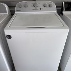 White Whirlpool Washer