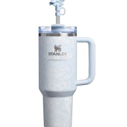 Stanley Love Shack Fancy Toscana Toile Alpine Blue 40oz Quencher