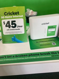 Reliable 5G home internet with Cricket Wireless