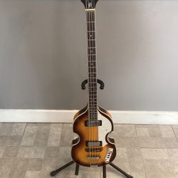 Hofner Ignition Series Violín Bass Guitar Sunburst