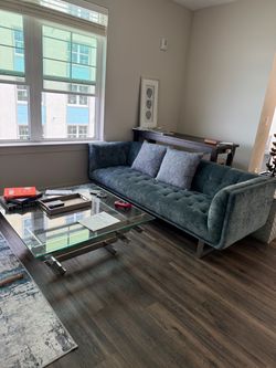 Couch and coffee table
