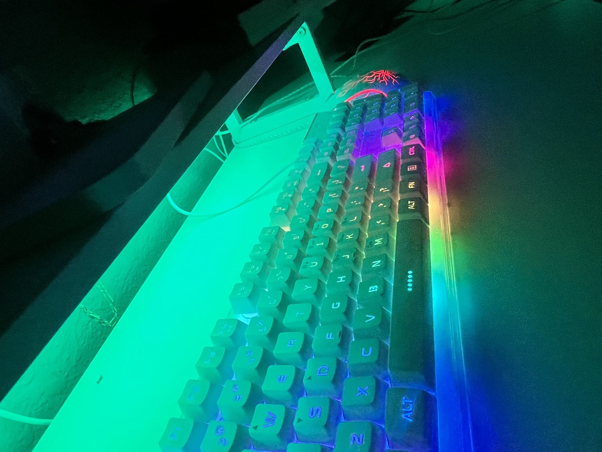 Led Wired Keyboard And Mouse