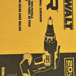 Dewalt XR Drywall Screw Gun (Tool Only) No Battery No Charger 