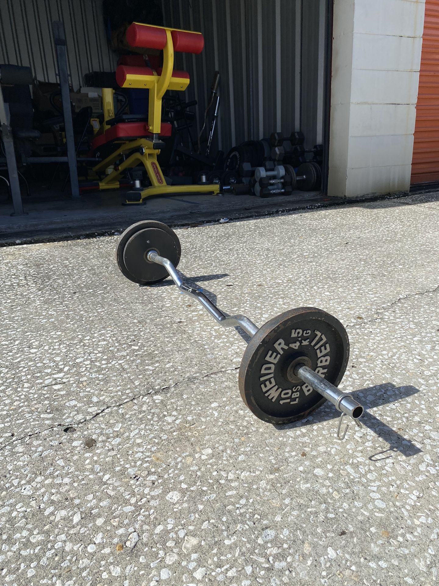 35lb Curl Bar