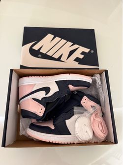 Nike Air Jordan 1 Retro Hi OG Atmosphere Bubblegum Women US 7.5 NEW