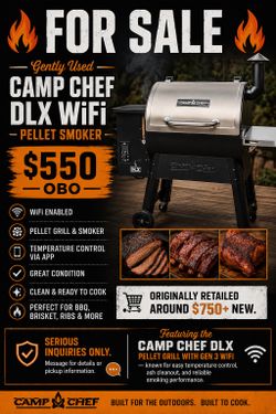 Camp Chef Pellet Smoker