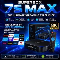 Super-Box S7 & 6Max - Get your box today!