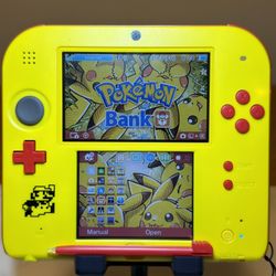 Nintendo 2DS - Super Mario Maker Edition w/ Loaded 64GB SD & Accessories