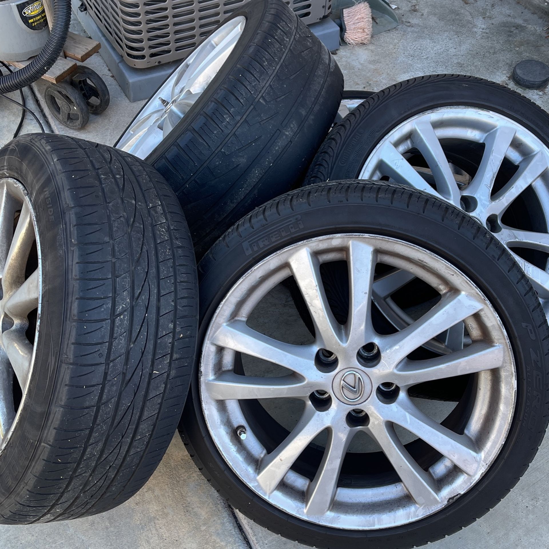 2007 Lexus IS250 Wheels