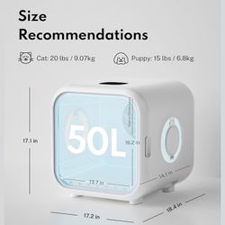 HomeRunPet Cat Dryer, 360° Efficient Automatic and Quiet Box with Smart Temperature Control, Ideal for Small Dogs and Cats