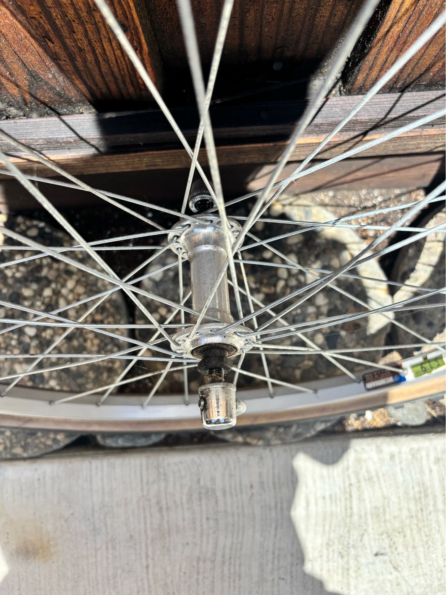 Shimano 26 inch front wheel
