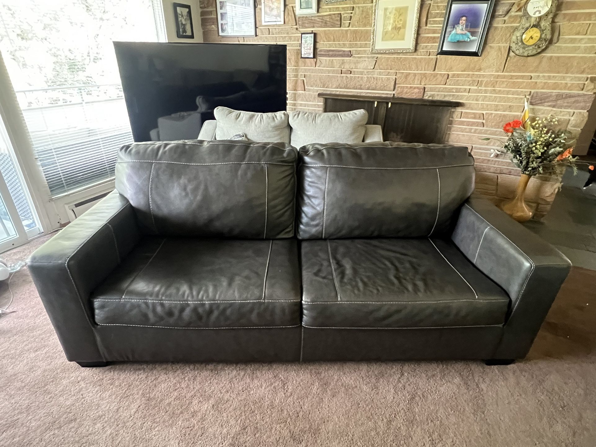 Leather Sofa