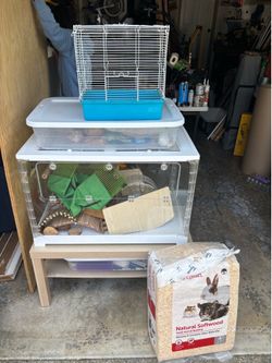 Hamster, Guinea Pig, mice, rat, rabbit, chinchillas setup
