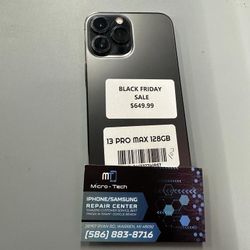 Black Friday Sale  Unlocked iPhone 13 Pro Max 128gb 