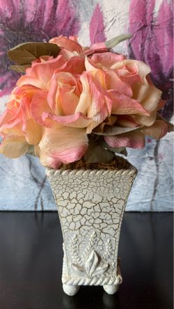 Pink Flower in Vase (2) for $20.00