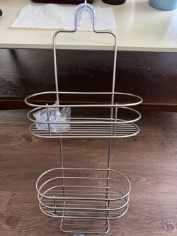 2-Tier Hanging Shower Caddy Organizer