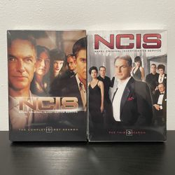 NCIS Season 1 & 3 DVD Bundle NEW SEALED First Third Naval Crime Unrated 2003