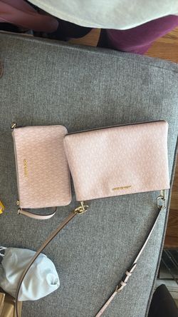 Michael Kors Pink Crossbody Bag Set